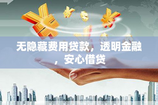 河北无隐藏费用贷款，透明金融，安心借贷