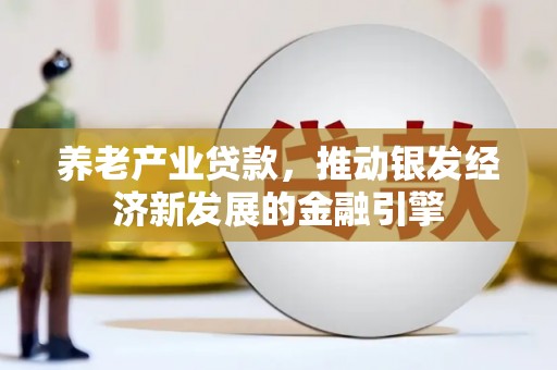 河北养老产业贷款，推动银发经济新发展的金融引擎