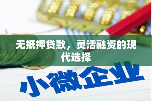 河北无抵押贷款，灵活融资的现代选择