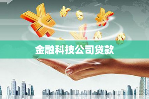 河北金融科技公司贷款