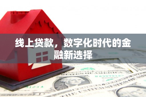 河北线上贷款，数字化时代的金融新选择