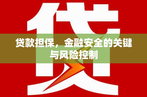 河北贷款担保，金融安全的关键与风险控制