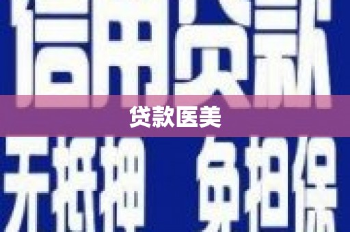 河北贷款医美