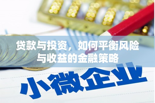 河北贷款与投资，如何平衡风险与收益的金融策略